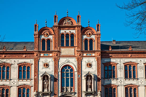 University The University in Rostock (Germany). rostock photos stock pictures, royalty-free photos & images
