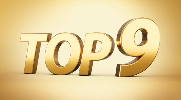 istock 3d Golden Shiny Top 9 Text Top Nine 3d Text Isolated On Golden Background 3d Illustration 1772553697