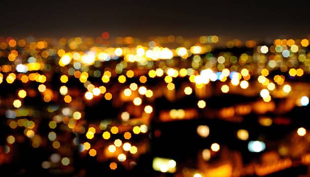 istock A blurred view of the city at night 177255875