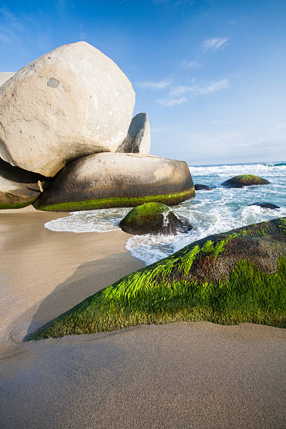 Ocean Boulders stock photo