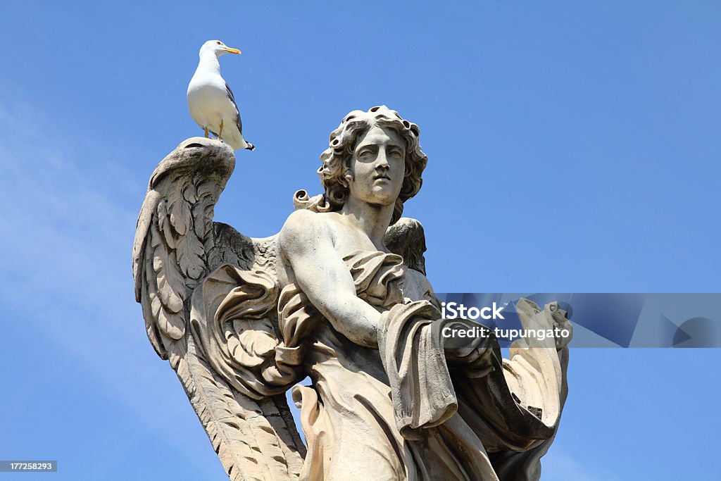 Рим-статуя - Стоковые фото Ангел роялти-фри