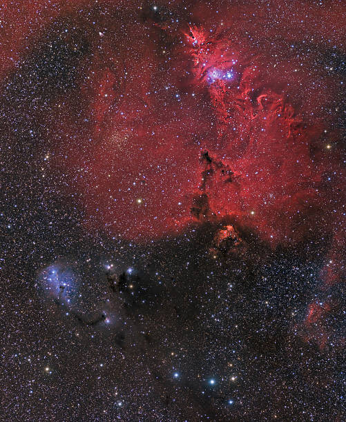 istock Nebulae of Monoceros constellation 177258626