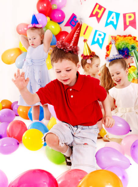 istock Child birthday party . 177258975