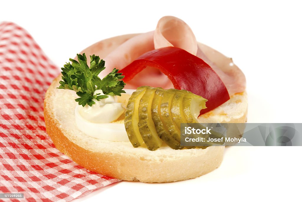 sandwich mit Schinken und Ei - Lizenzfrei Abnehmen Stock-Foto