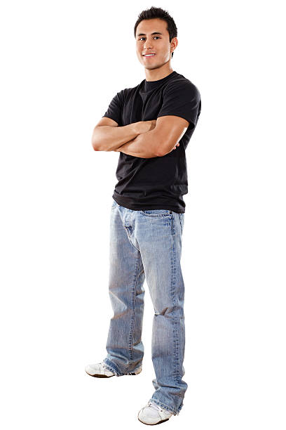 istock Young male standing casually with his arms crossed 177259761