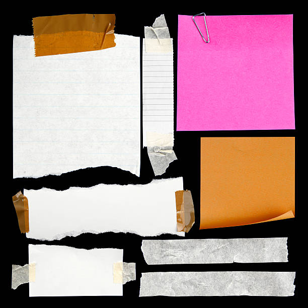 rasgado de papel - adhesive tape black duct tape paper fotografías e imágenes de stock