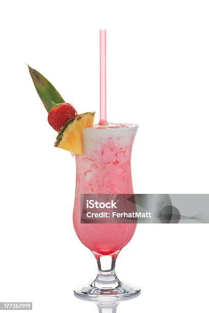 Rosa Del Cocktail - Fotografie stock e altre immagini di Alchol - Alchol, Ananas, Bevanda fredda