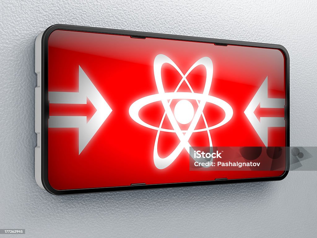 atom - Foto de stock de Arma nuclear libre de derechos