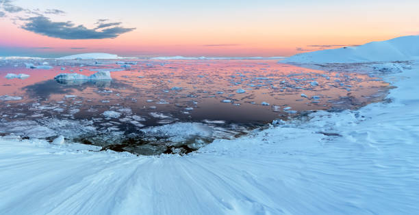 istock Midnight Sun - Weddell Sea - Antarctica 1772636742