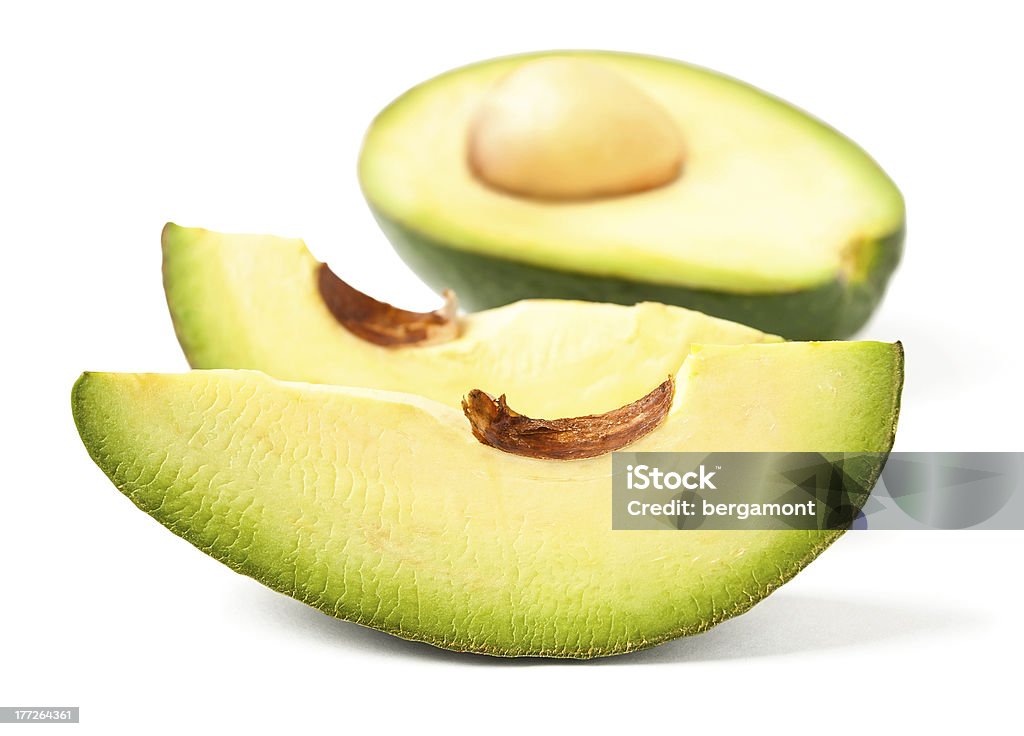 cut-avocado - Lizenzfrei Avocado Stock-Foto