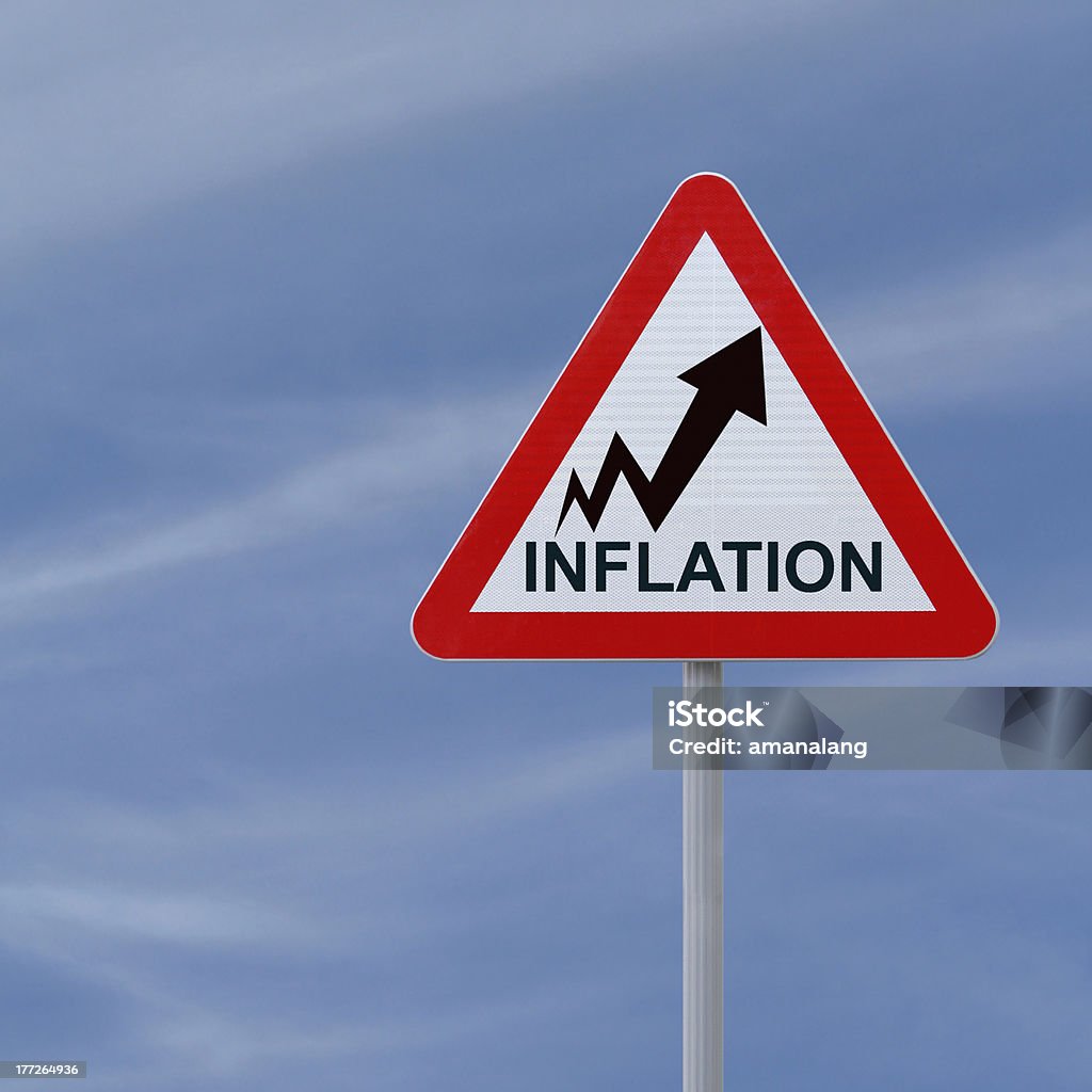 L'Inflation va vous - Photo de Inflation libre de droits