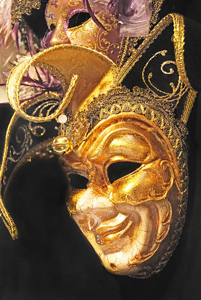 istock Golden Venetian Mask 177265547