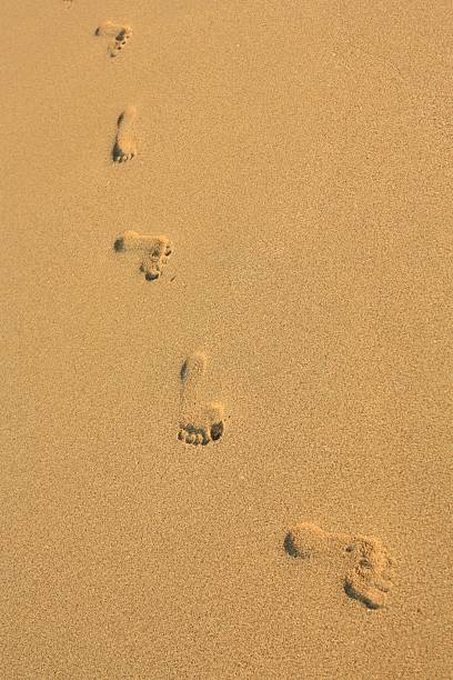 istock Footprint in the sand 177265938