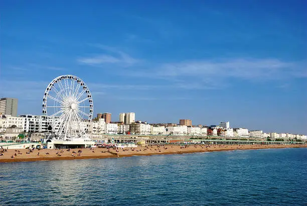 Photo of Panoramic View Brighton Beachfront