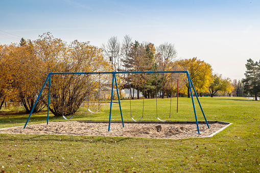 Boughton Park is located in the Holiday Park neighborhood of Saskatoon.