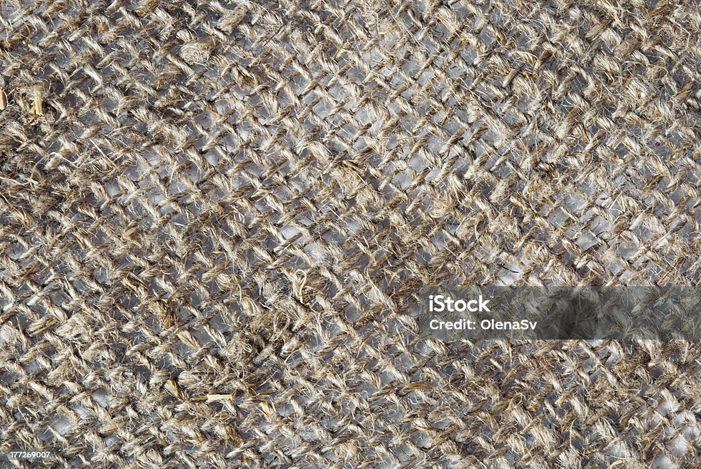 Hintergrund-Struktur von einem alten braunen jute material - Lizenzfrei Abstrakt Stock-Foto