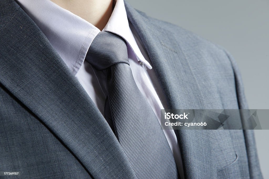 Klasyczny strój biznesowy z Krawat i elegancki blezer - Zbiór zdjęć royalty-free (Klapa)