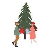 weihnachtliche-illustration-neujahrsstim