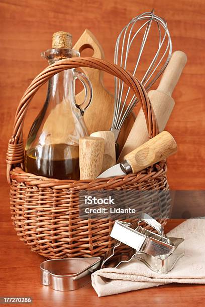 Kitchen Tools Stock Photo - Download Image Now - Basket, Brown, Cultures