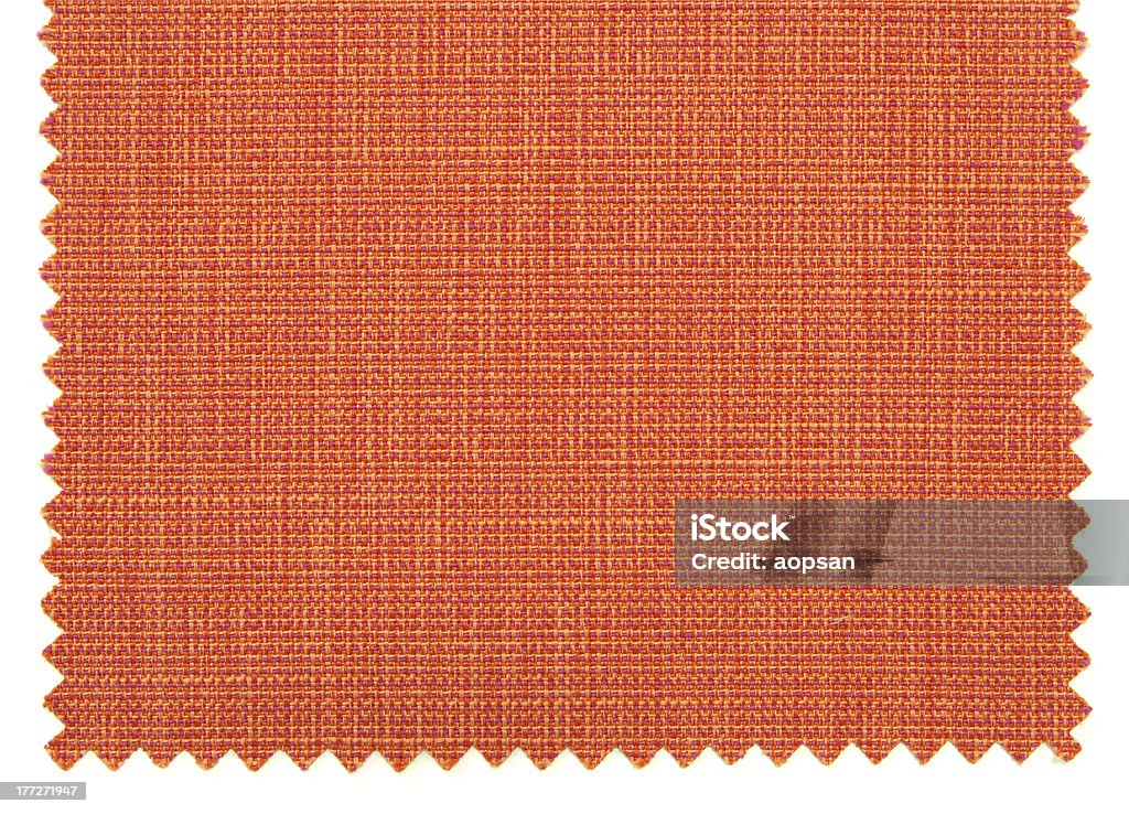 Roten Stoff swatch Proben der Textur - Lizenzfrei Ansicht aus erhöhter Perspektive Stock-Foto