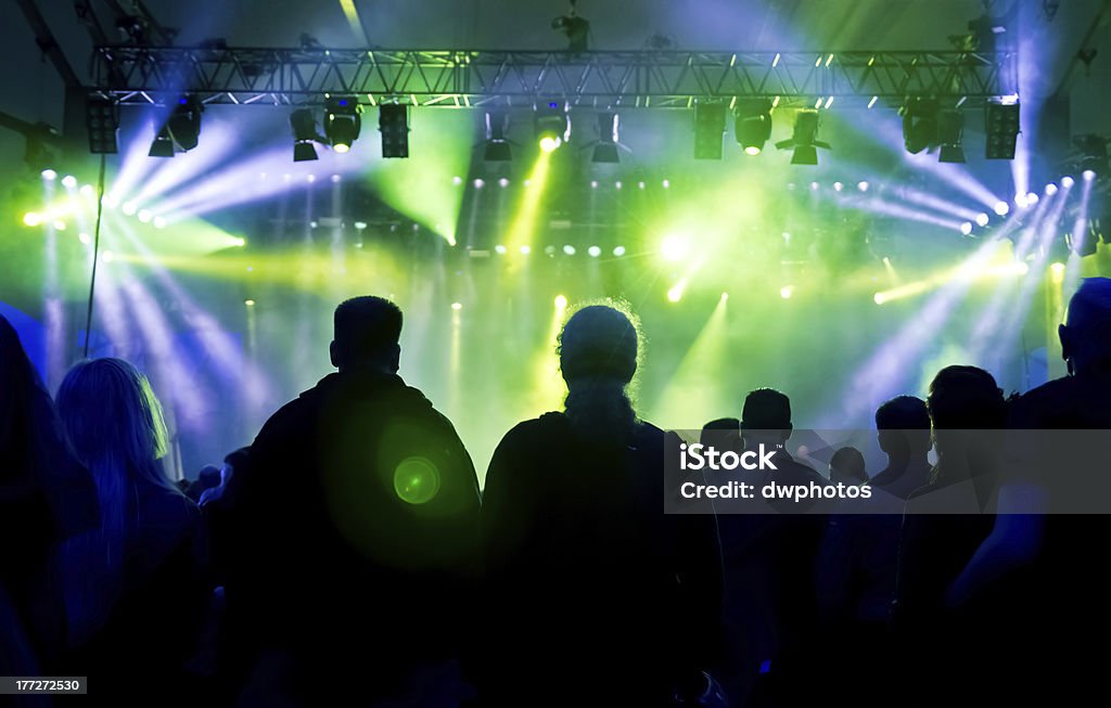 Konzert Menschenmenge - Lizenzfrei Applaudieren Stock-Foto