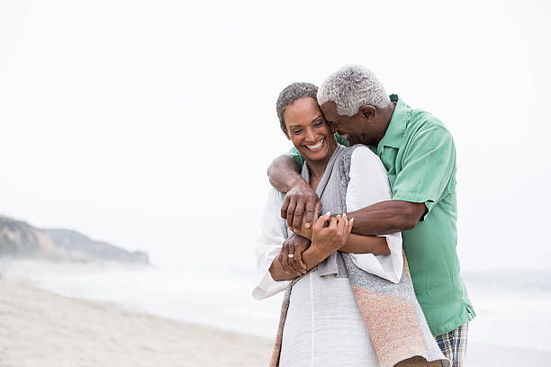 istock Senior husband hugging his wife 177272853