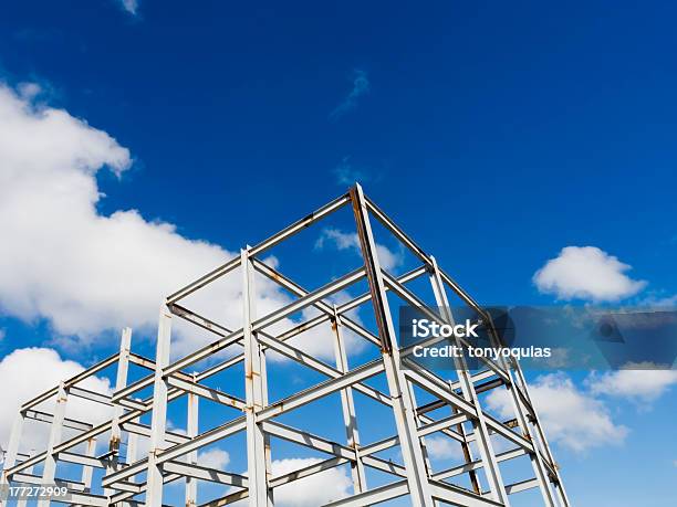 Construction Stock Photo - Download Image Now - Blue, Construction Industry, Horizontal