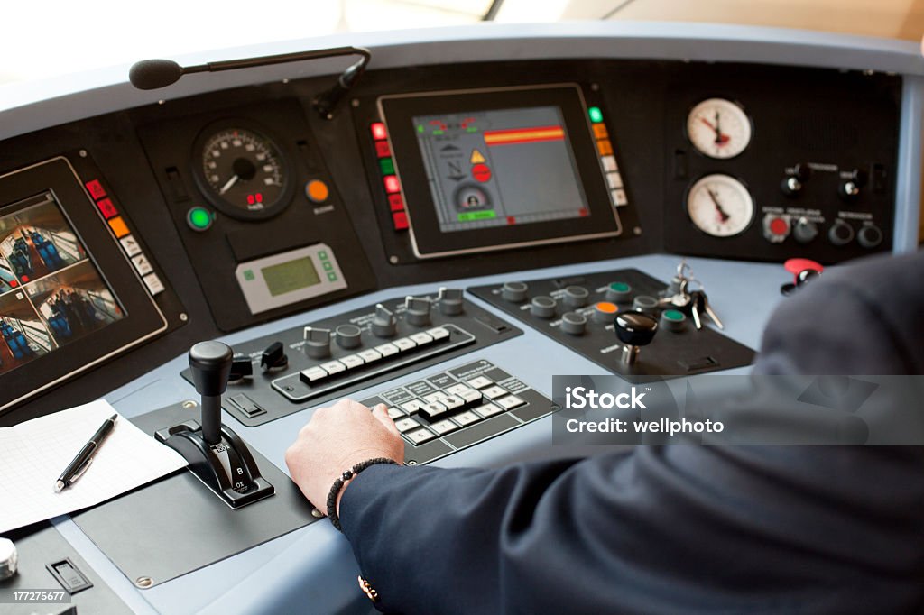 Railroad engineer - Lizenzfrei Lokführer Stock-Foto