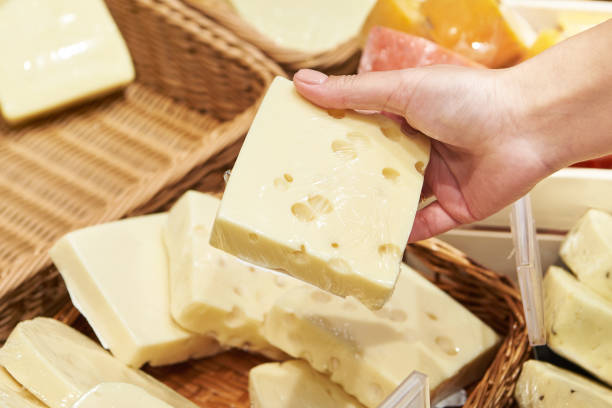 istock Cheeses in shop 1772759379