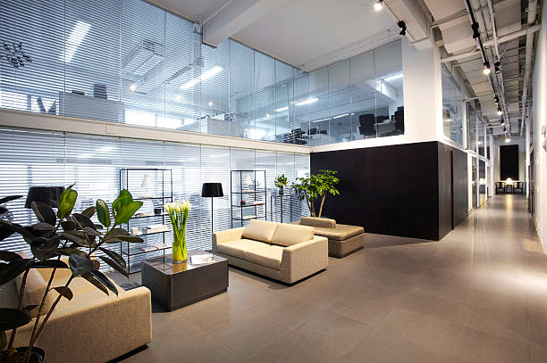 현대적이다 office - office lobby business contemporary 뉴스 사진 이미지