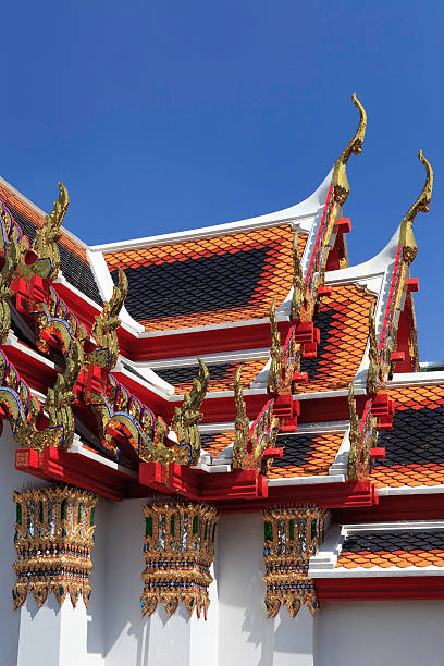 Wat Pho de Banguecoque - fotografia de stock