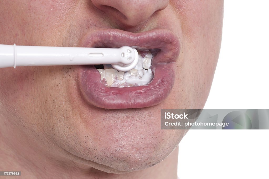 Cepillo de dientes y - Foto de stock de Asistencia sanitaria y medicina libre de derechos