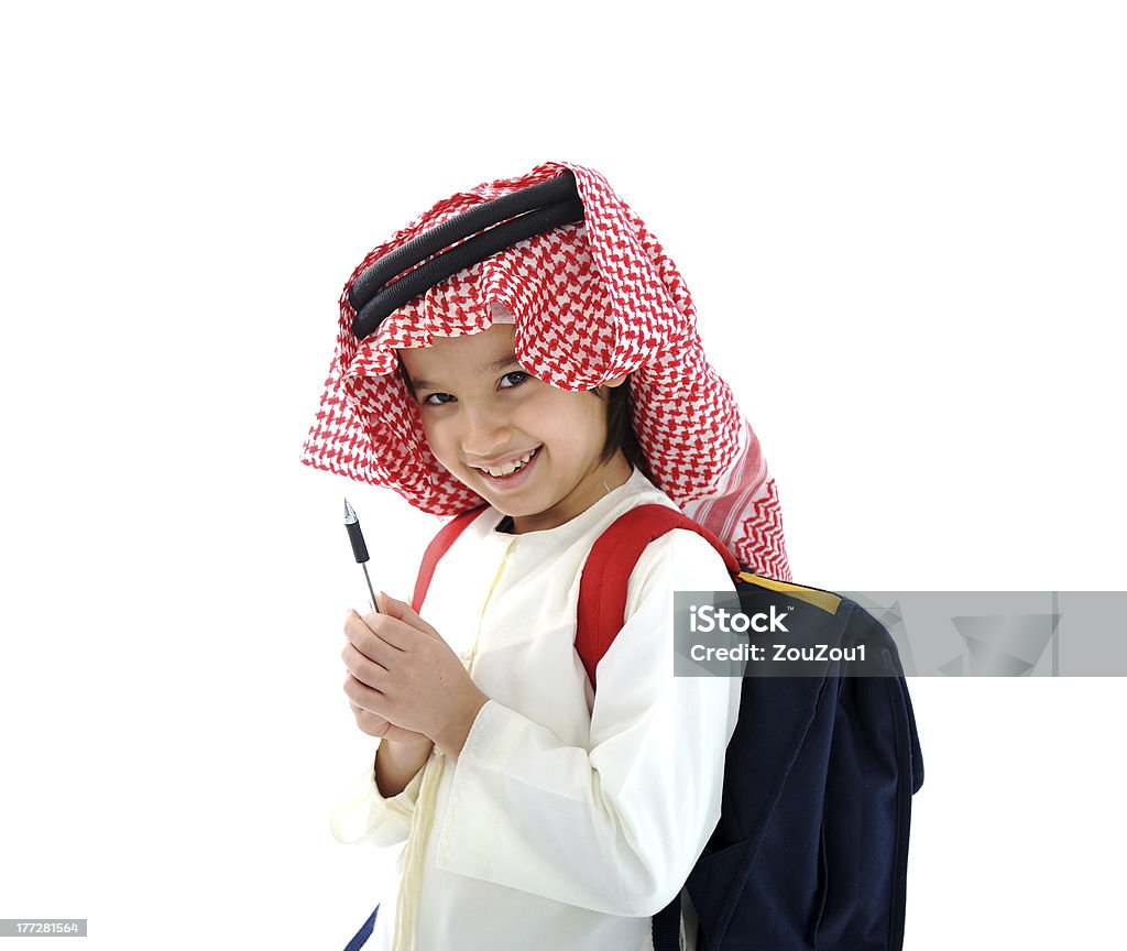 アラビアのスクールボーイ - サウジアラビア文化のロイヤリティフリーストックフォト