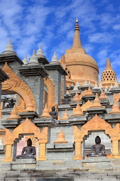 Wat Pa Kung, Rei-et - fotografia de stock