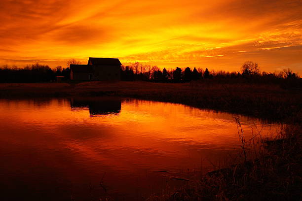 Cтоковое фото восход солнца