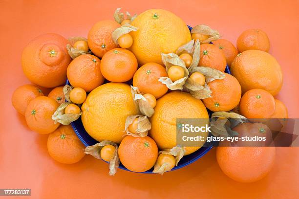 Bowl Full Of Oranges Stock Photo - Download Image Now - Blood Orange, Kumquat, Tangerine