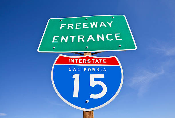 istock California Interstate 15 Freeway Entrance Sign 177283616