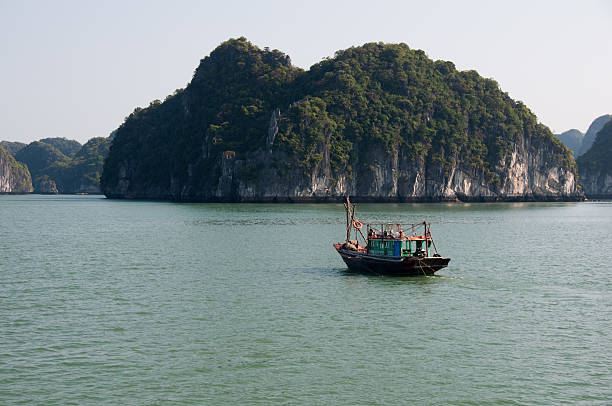 istock Fishing Boat on Halong Bay, Vietnam 177283708