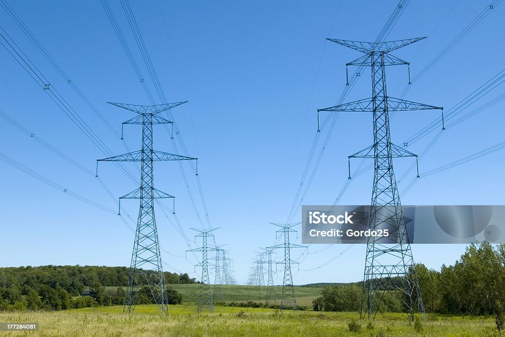 Power Towers - Lizenzfrei Bauwerk Stock-Foto