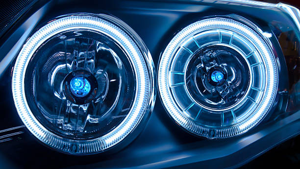 istock Headlights of a Car 177284523