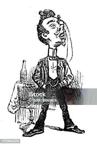 istock British satire caricature comic cartoon illustration 1772845275