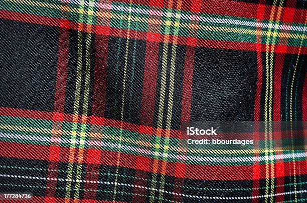 Red And Black Plaid Tartan Stock Photo - Download Image Now - Art, Arts Culture and Entertainment, Backgrounds