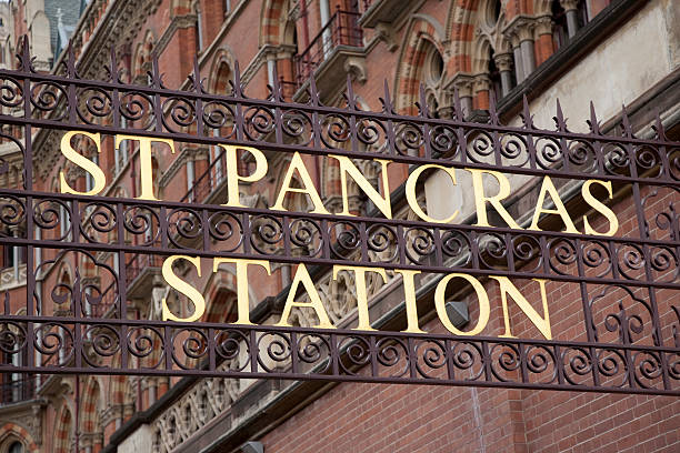 istock St Pancras International Railway Station Sign 177284764