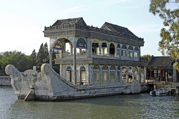 istock Marble Boat, Summer Palace, Beijing, China 177285364