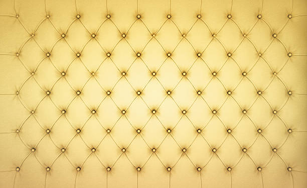 Beige Luxury buttoned leather pattern Large res. matrass stock pictures, royalty-free photos & images