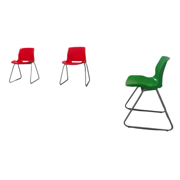 istock Colorful office and waiting chairs- 1772871395