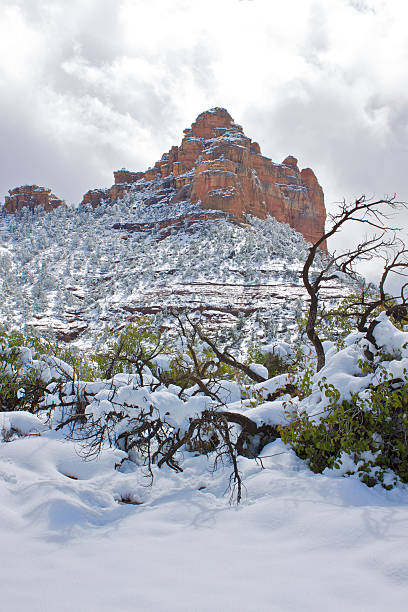 istock Snow in Sedona 177287661