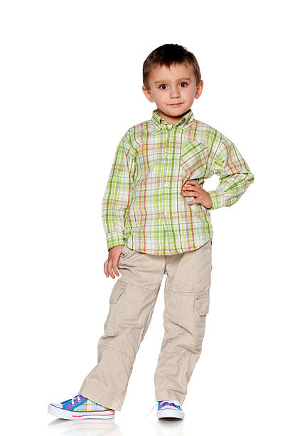 istock Fashion and confident little boy 177287812