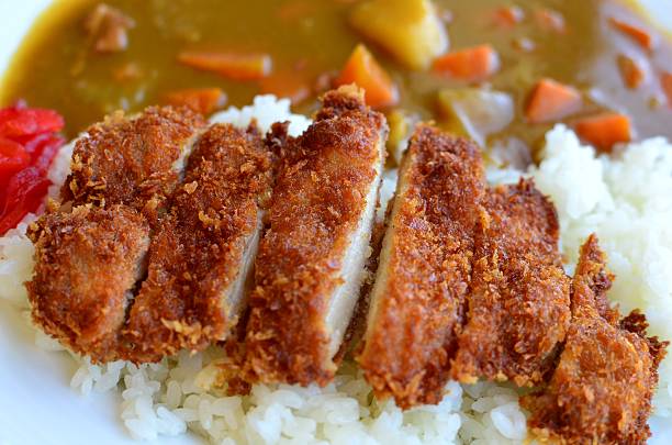 istock Japanese curry rice with pork cutlet 177288370