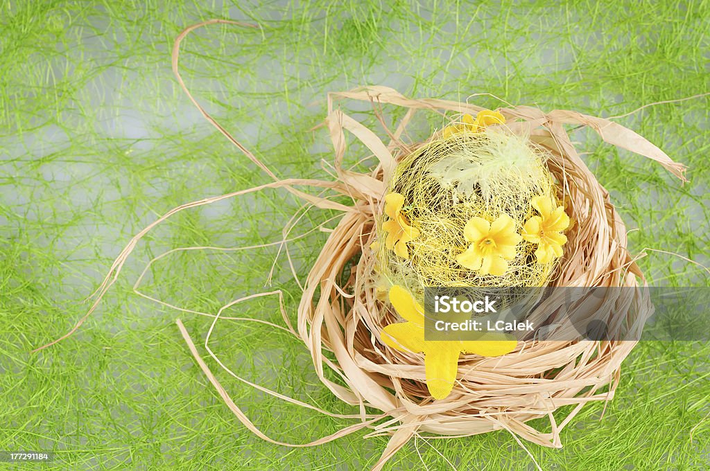 O ninho - Foto de stock de Amarelo royalty-free